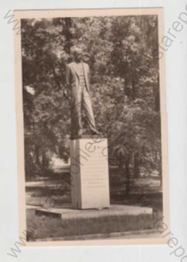  - Rakovník, pomník, socha, T. G. Masaryk