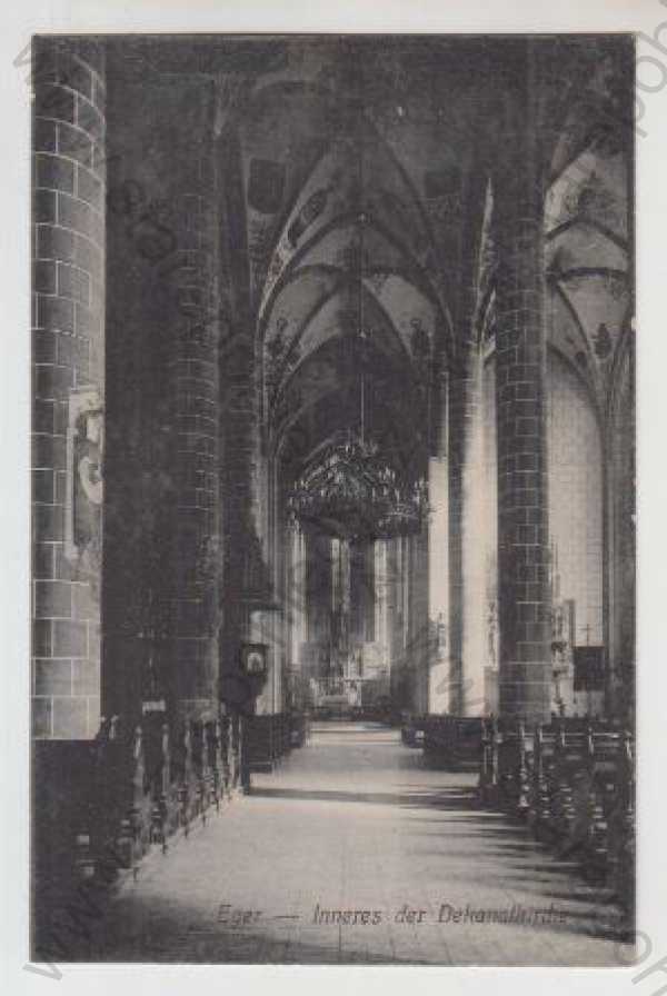  - Cheb (Eger), kostel, oltář, interier