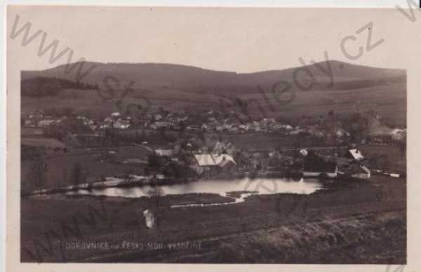  - Borovnice (Polička, Svitavy, Žďárské vrchy, Žďár nad Sázavou), Grafo Čuda Holice, foto Cajská, pohled na obec