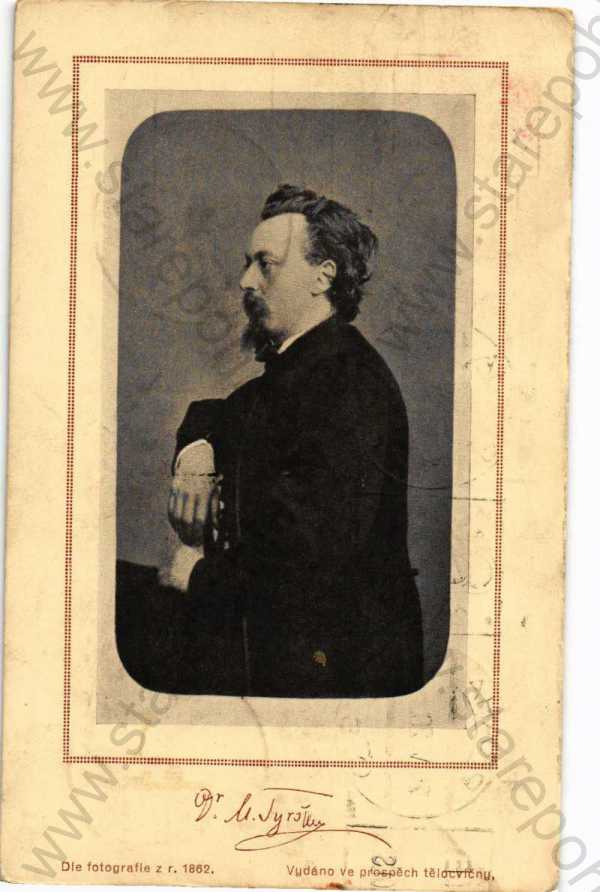  - Miroslav Tyrš dle foto z roku 1862