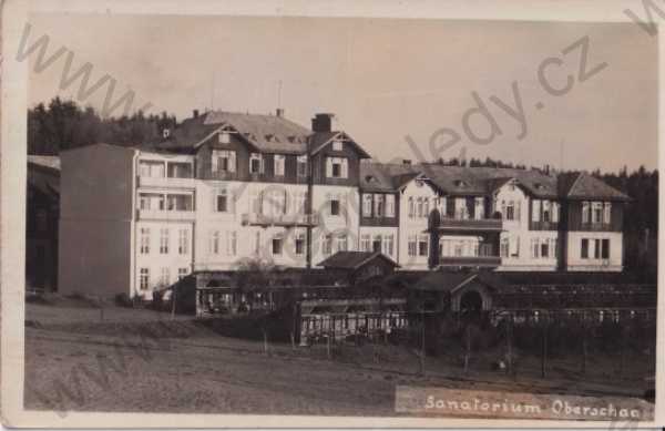  - Žáry - Oberschaar (Albrechtice, Bruntál Jeseníky), sanatorium