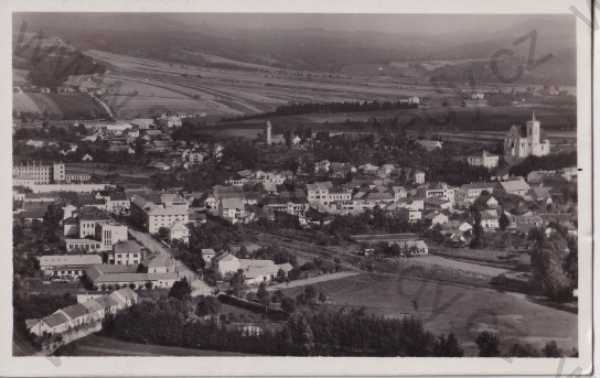  - Letovice (Blansko), pohled z výšky, Fototypia-Vyškov