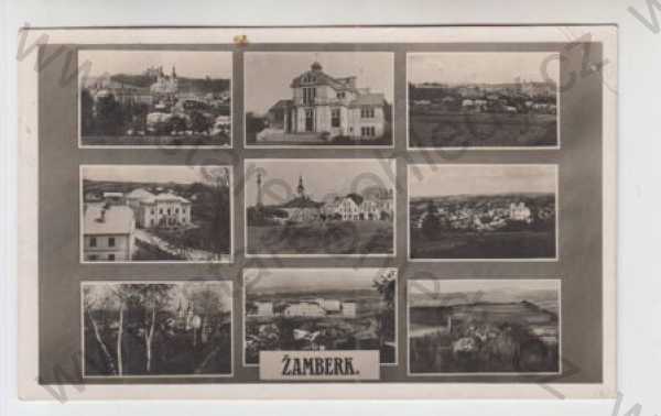  - Žamberk (Ústí nad Orlicí), více záběrů, celkový pohled, částečný záběr města