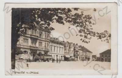  - Týniště nad Orlicí (Rychnov nad Kněžnou), náměstí, automobil