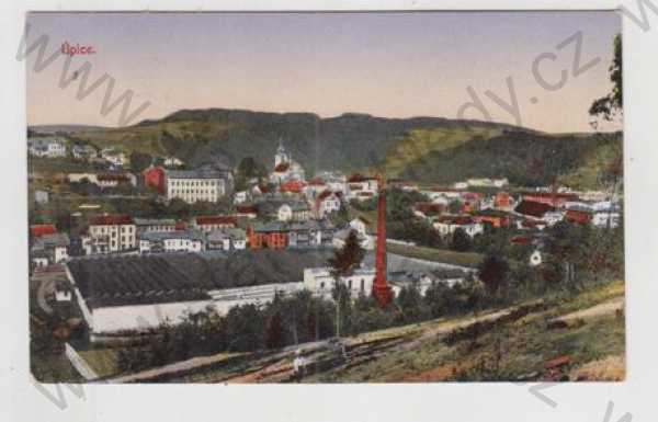  - Úpice (Trutnov), celkový pohled, kolorovaná