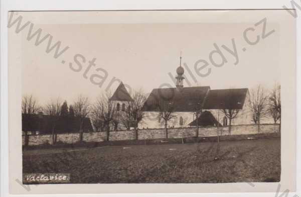  - Václavice - kostel, hřbitov, Benešov