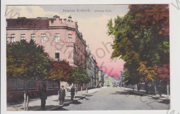  - Hradec Králové - Jiříkova třída, kolorovaná