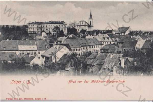  - Česká Lípa - Leipa in Böhmen, celkový pohled