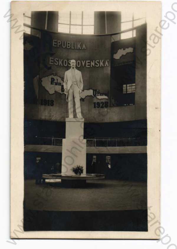  - Brno výstaviště socha T.G. Masaryka 