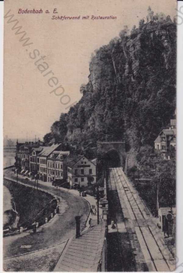  - Podmokly - Bodenbach, Děčín - Tetschen, železnice, tunel