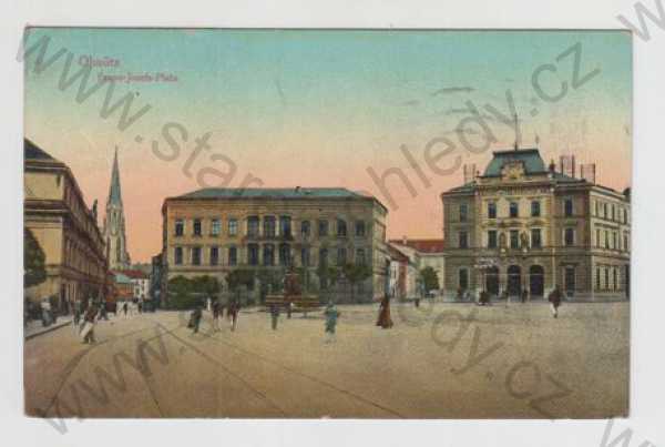  - Olomouc (Olmütz), náměstí, kolorovaná