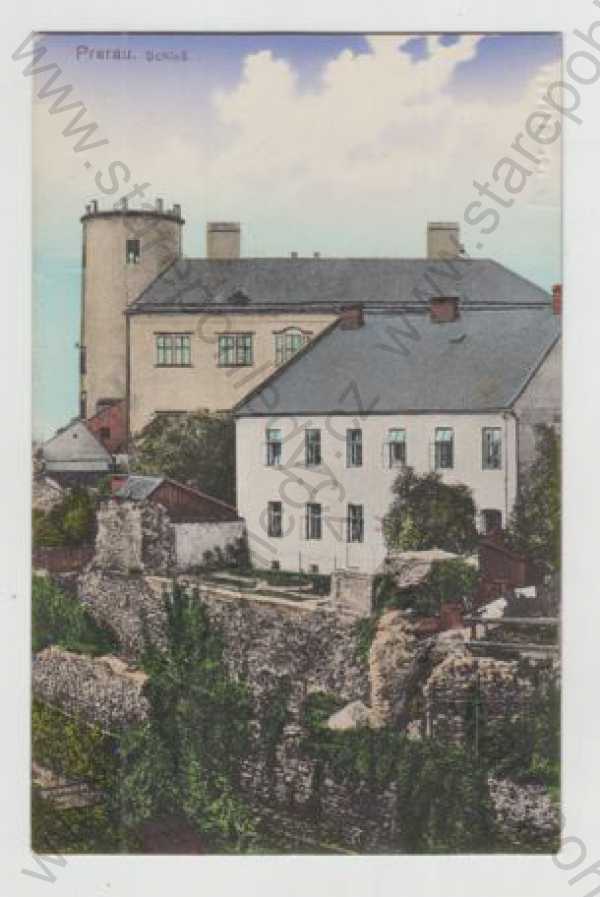  - Přerov (Prerau), zámek, kolorovaná