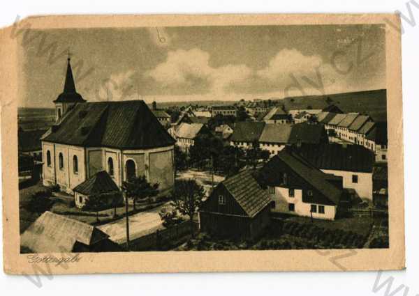  - Boží dar Karlovy Vary částečný záběr města kostel 