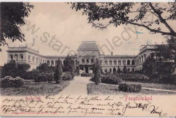  - Františkovy lázně - Franzensbad (Cheb - Eger) Císařské lázně, DA