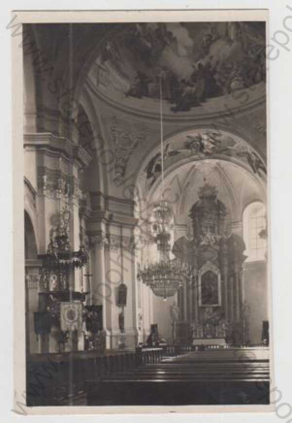  - Josefov (Josefstadt) - Náchod, kostel, interiér, oltář