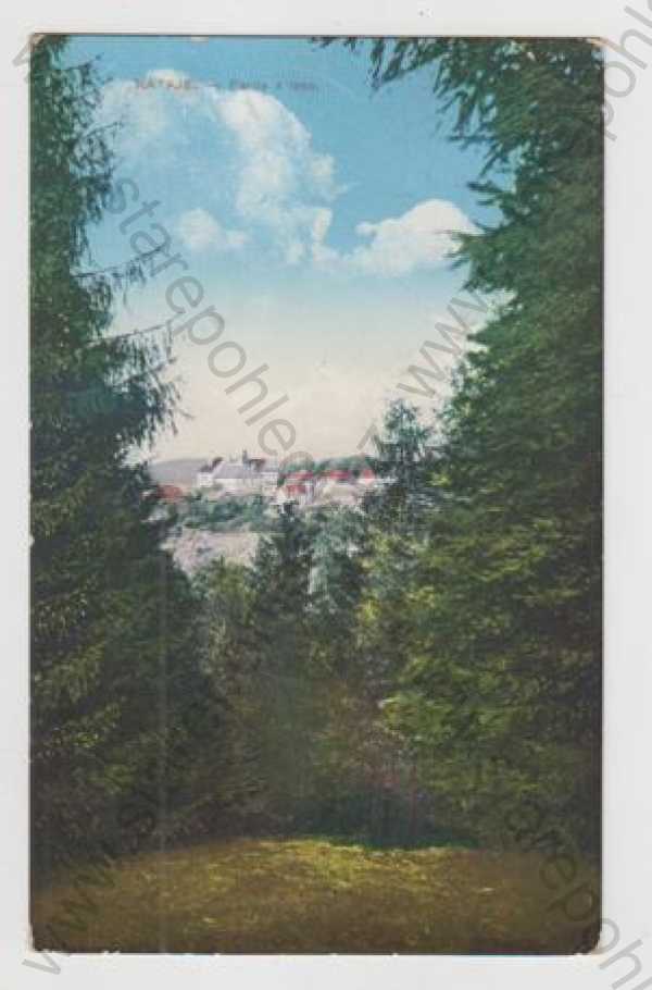  - Rataje nad Sázavou (Kutná hora), celkový pohled, kolorovaná