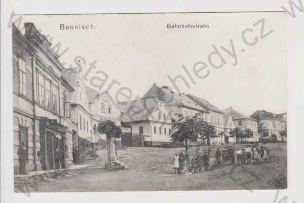  - Horní Benešov (Bennisch) - Nádražní ulice