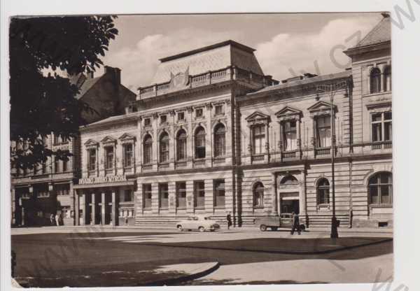  - Ostrava - Divadlo Jiřího Myrona, auto, velký formát