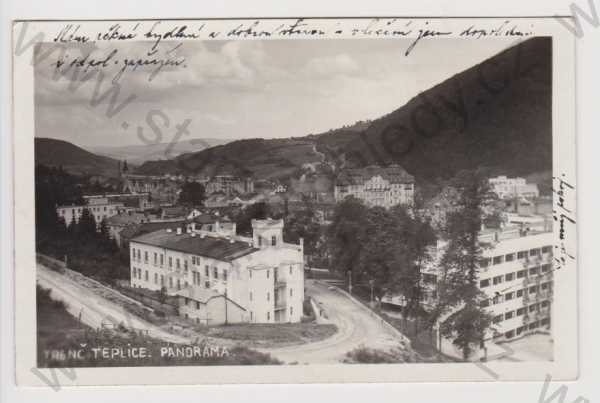  - Slovensko - Trenčianské Teplice - lázně - panorama