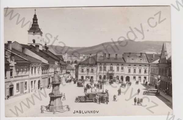  - Jablunkov - náměstí, auto