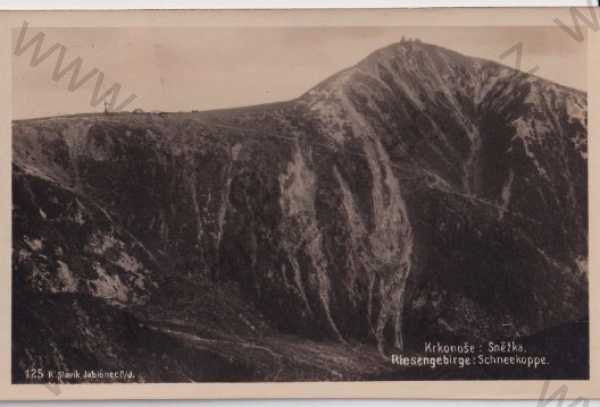  - Sněžka (Trutnov), Schneekoppe, Riesengebirge, Foto-fon