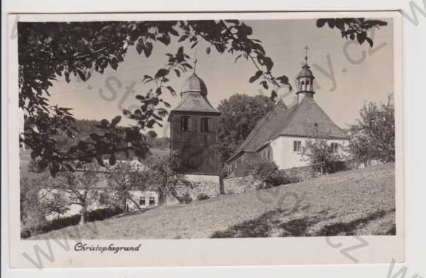  - Kryštofovo Údolí (Christophsgrund) - kostel