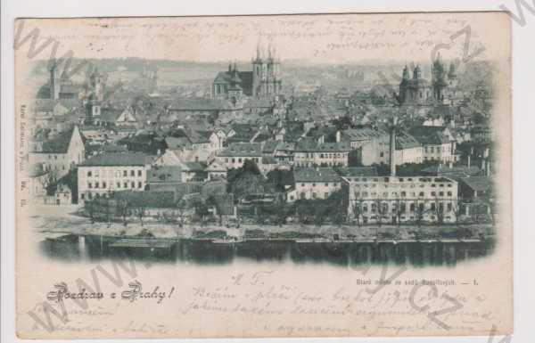  - Praha - Staré město ze sadů Rudolfových, DA