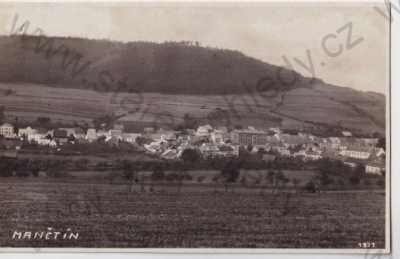  - Manětín (Plzeň), celkový záběr města