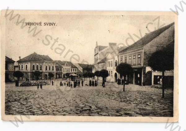  - Trhové Sviny, České Budějovice, náměstí