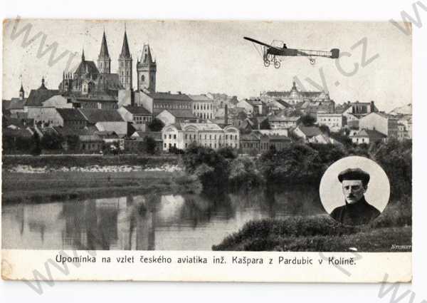  - Vzlet českého aviatika Kašpara, Pardubice