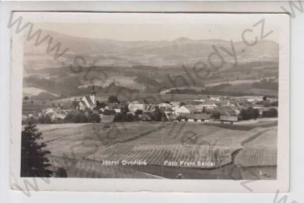  - Horní Dvořiště (Český Krumlov), celkový pohled, foto J.Seidel