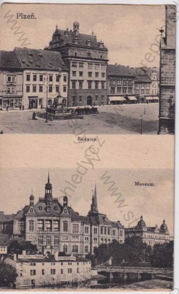  - Plzeň - Pilsen, radnice, muzeum