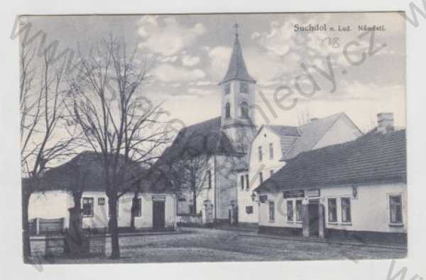  - Suchdol nad Lužnicí (Jindřichův Hradec), náměstí, kostel
