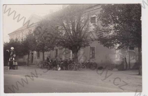  - Slovensko - Starý Smokovec - benzinová pumpa, hostinec, bicykl