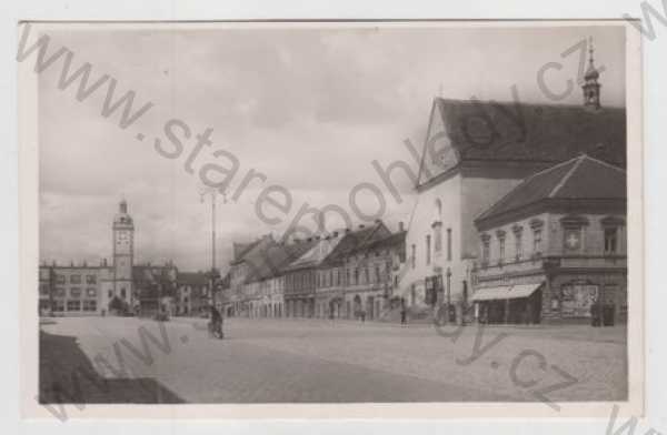  - Kyjov (Hodonín), náměstí, bicykl