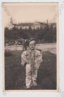  - Svatobořice (Hodonín), Kyjov, dítě, kroj, foto J.Švec
