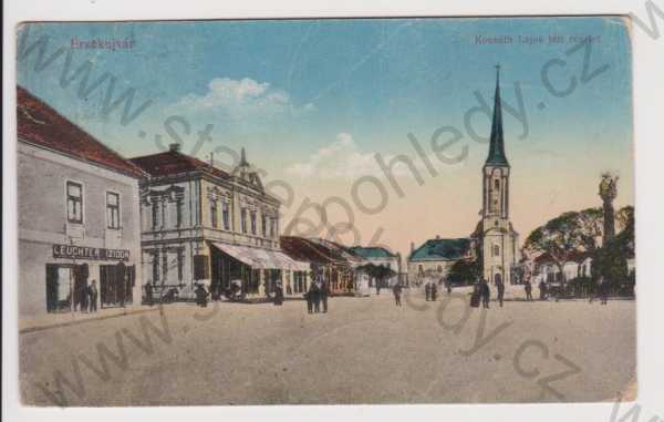  - Slovensko - Nové Zámky (Érsekujvár) - náměstí, kolorovaná