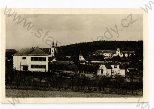  - Lomnice, Brno-venkov, částečný záběr města, ORBIS