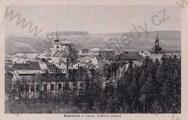  - Kamenice nad Lipou, Pelhřimov, celkový pohled na město, 