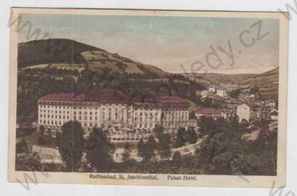  - Jáchymov (Joacisthal) - Karlovy Vary, hotel, kolorovaná