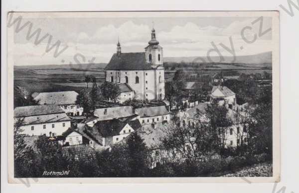  - Radiměř (Rothmühl) - kostel a okolí, Svitavy