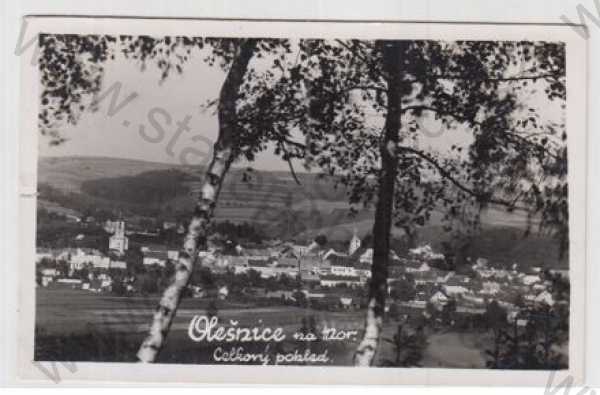  - Olešnice na Moravě (Blansko), celkový pohled, Grafo Čuda Holice