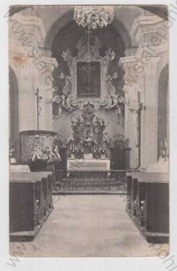  - Šárka (Praha 6), kostel, oltář
