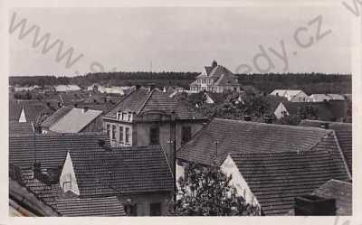  - Horní Jelení, Oberjellen, (Pardubice), pohled z výšky, Grafo Čuda Holice