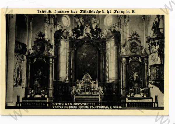  - Lipník nad Bečvou, Přerov, kostel, oltář