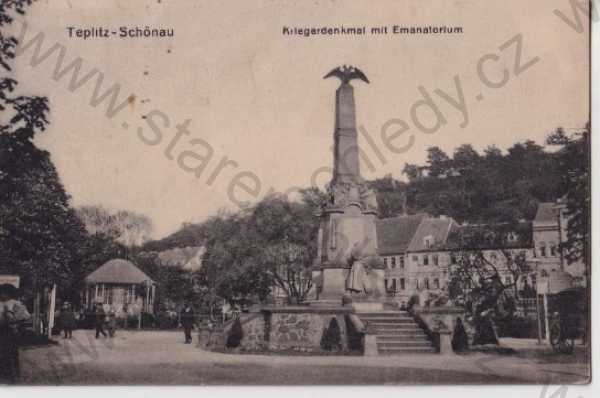  - Teplice - Teplitz Schönau, pomník