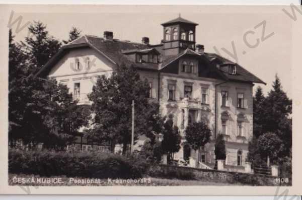  - Česká Kubice (Domažlice), penzionát Krásnohorská
