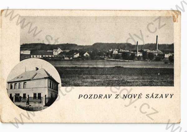  - Sázava, Benešov, koláž, celkový pohled