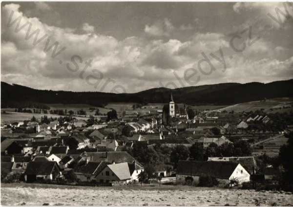  - Chvalšiny, Český Krumlov, celkový pohled, ORBIS, foto V. Kačer