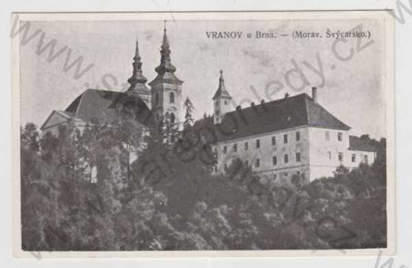  - Vranov u Brna (Brno - venkov), Moravské Švýcarsko, částečný záběr města